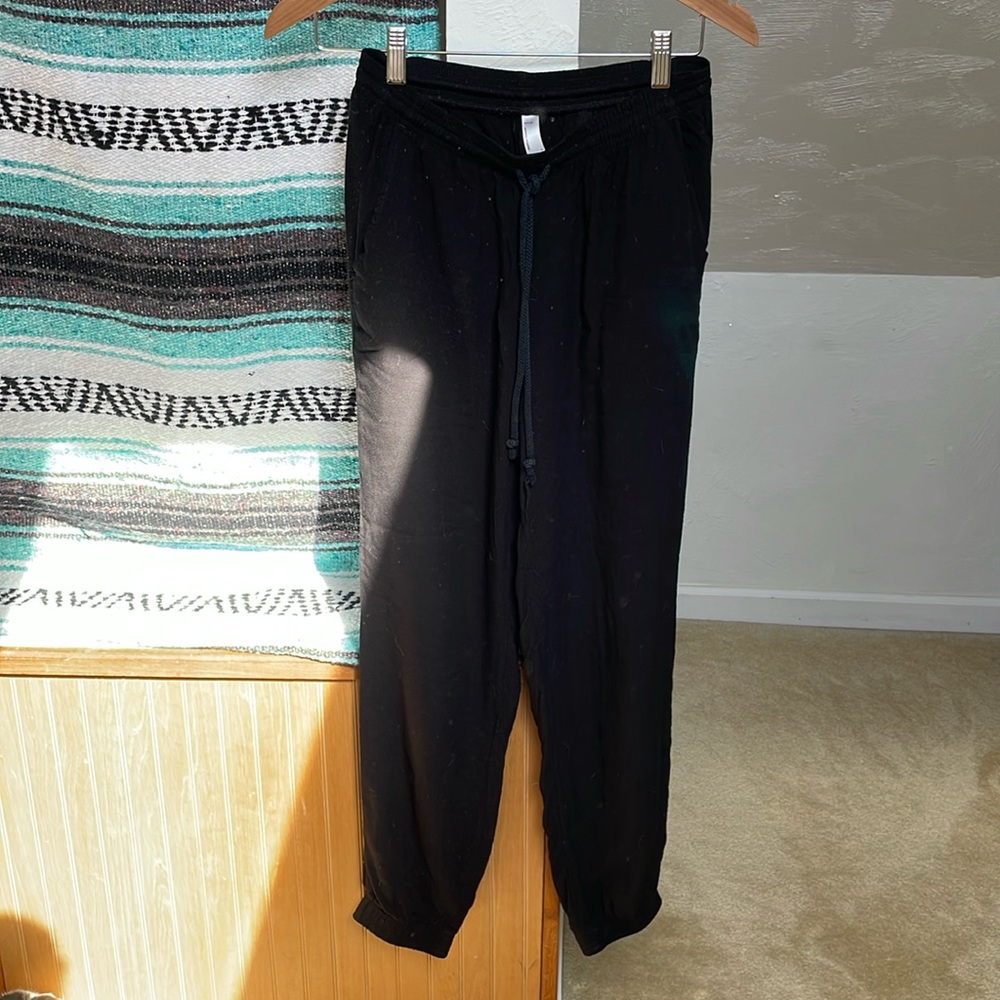 American Apparel joggers - black, size s